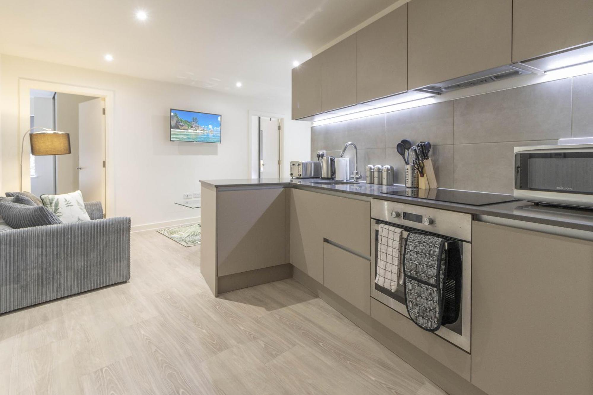 Ferienwohnung Linacre 11 - Modern 2 Bed Behind The Cathedral With Free Parking And Fast Wifi Exeter Exterior foto